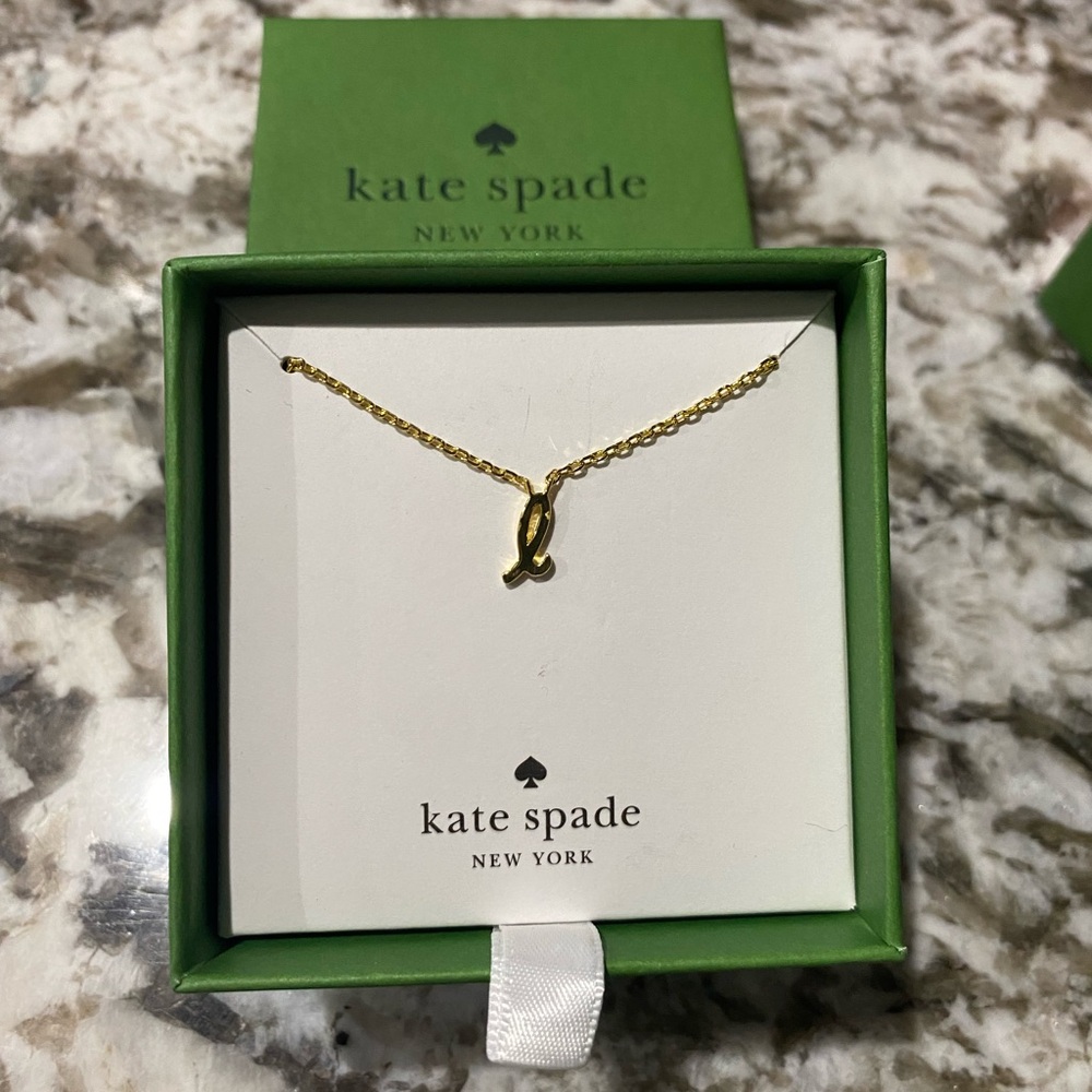Kate Spade Gold Initial "L" Necklace